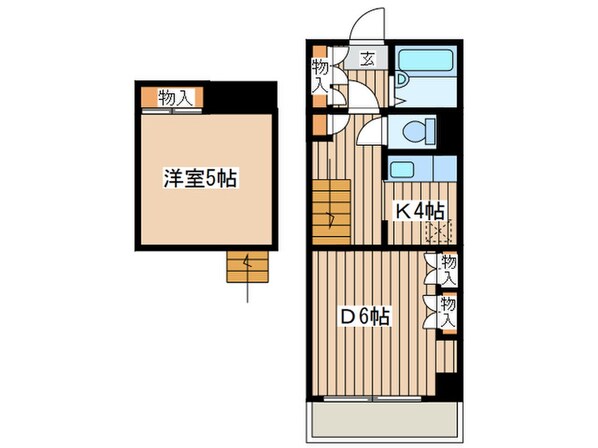 ルシードイーストの物件間取画像